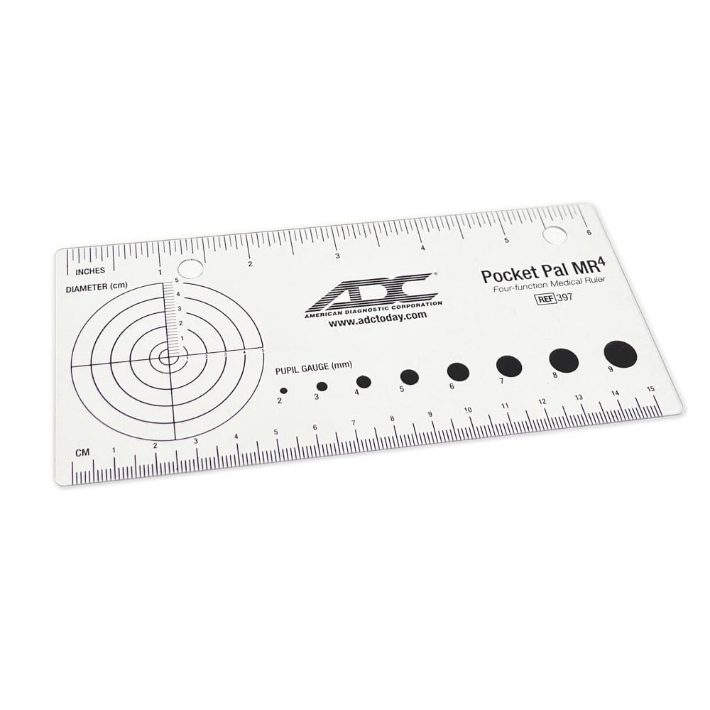 ADC® Pocket Pal MR4 Medical Ruler