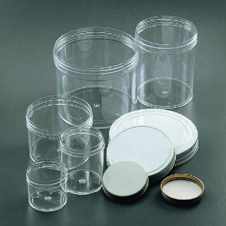 White Metal Jar Caps