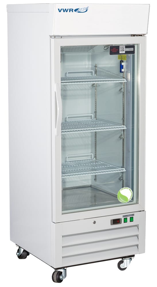 VWR® Standard Glass Door Laboratory Refrigerators, Sliding Door, Natural Refrigerant