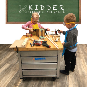 Kiddiecart, 4-Drawer Cube, 26"