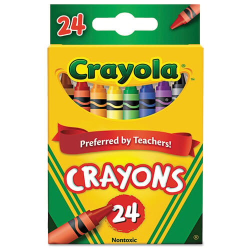 Crayola Crayons (Pkg/24)