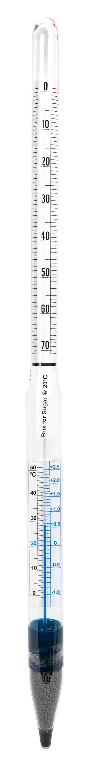Brix Hydrometers with Thermometer (°C)