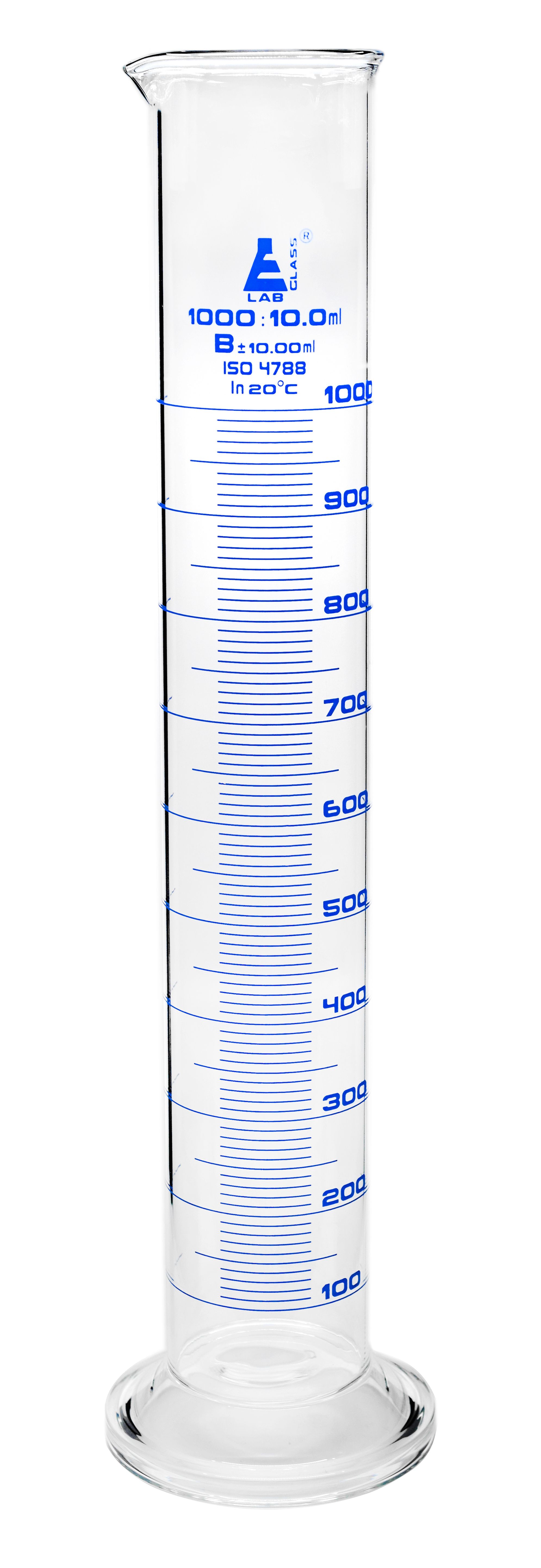 Eisco Glass Graduated Cylinders with Round Base