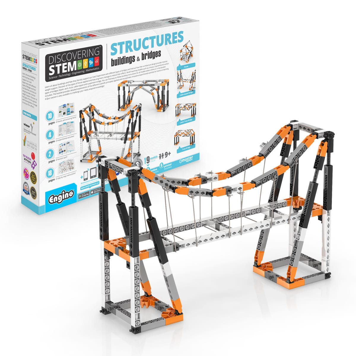 Engino® STEM Structures: Buildings and Bridges