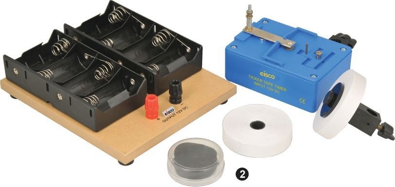 Eisco® Battery Operated Ticker Tape Timer