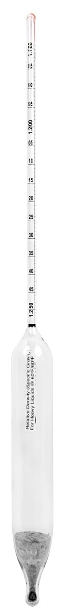 Ultra Precision Specific Gravity Hydrometers