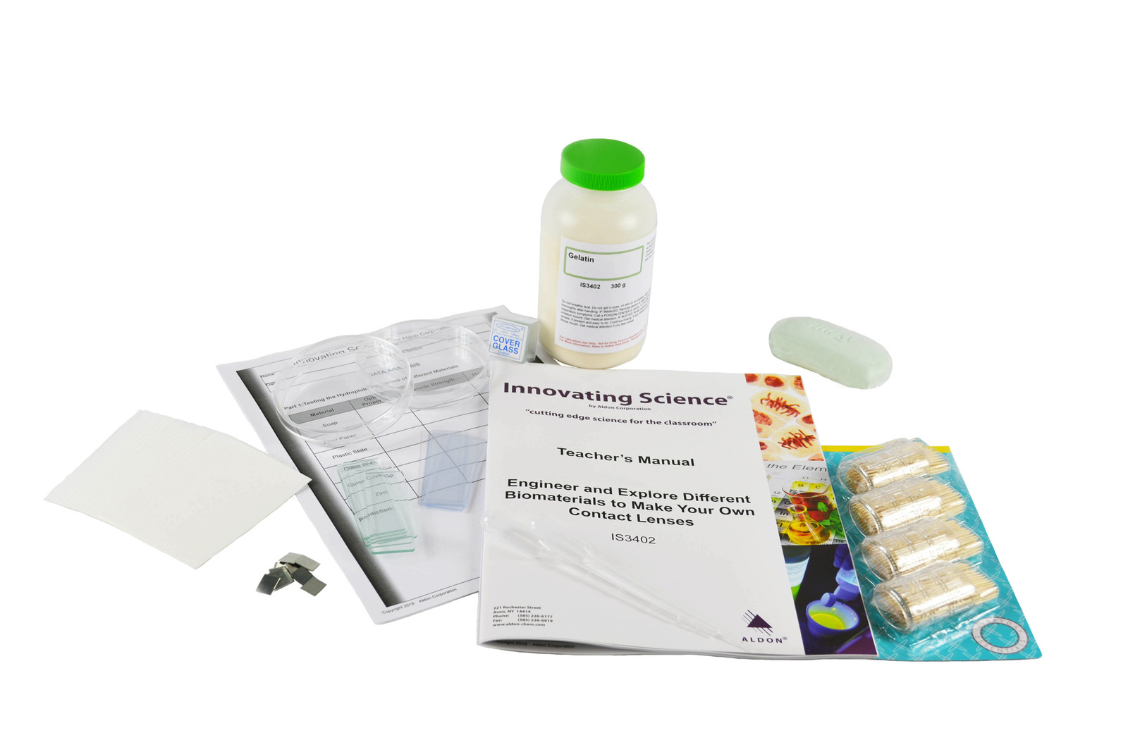 STEM Engineering: Biomaterials to Make Your Own Contact Lenses