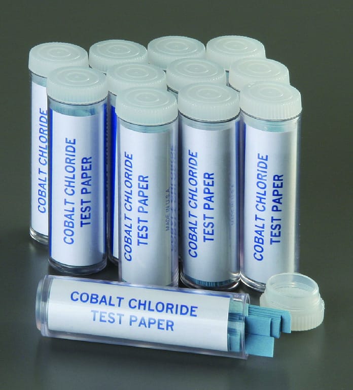 Cobalt Chloride Test Paper