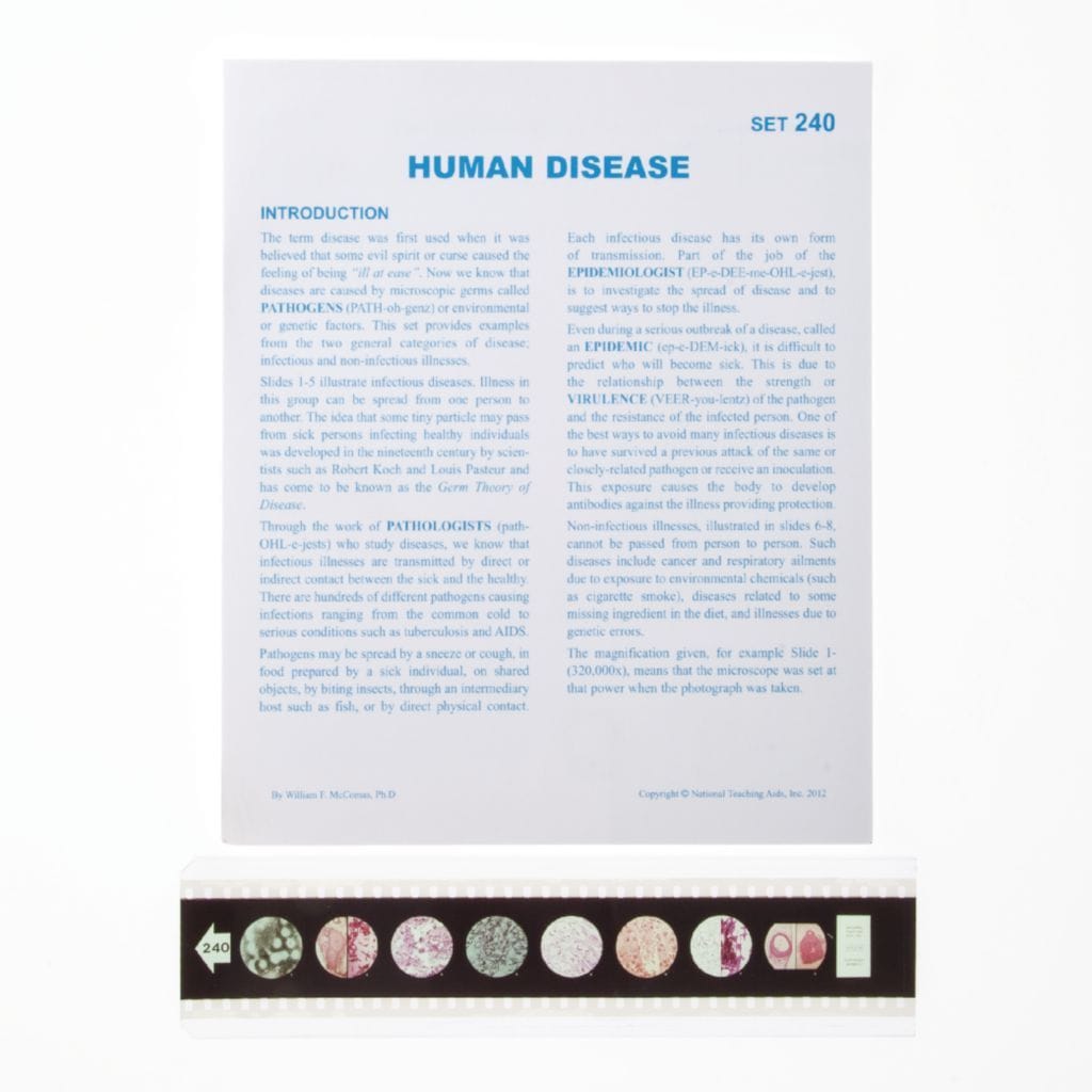 Human Diseases Microslides