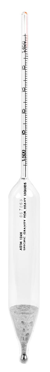ASTM Specific Gravity Hydrometers