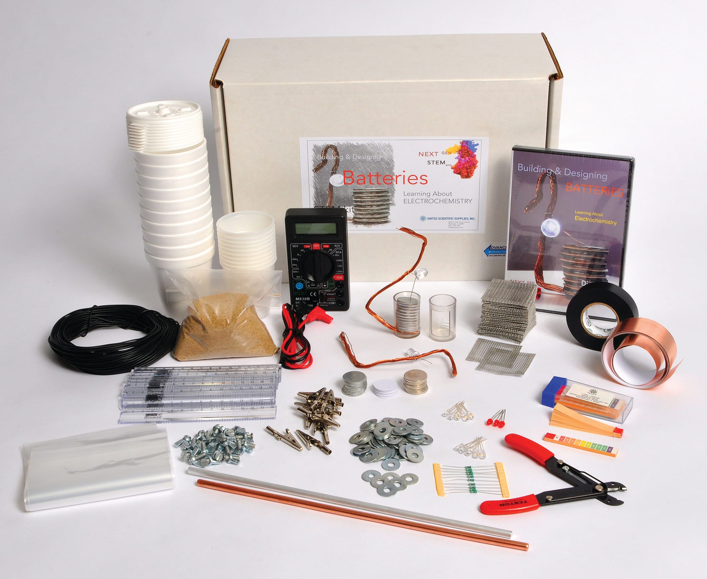 United Scientific® Building and Designing Batteries STEM Kit