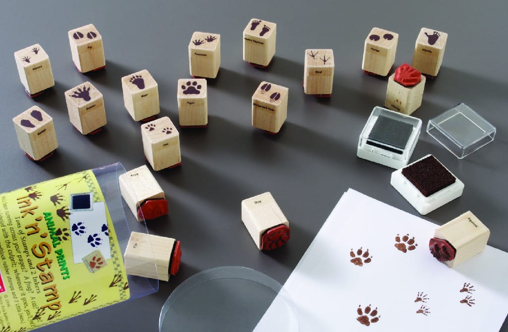 Stamps, Animal Tracks