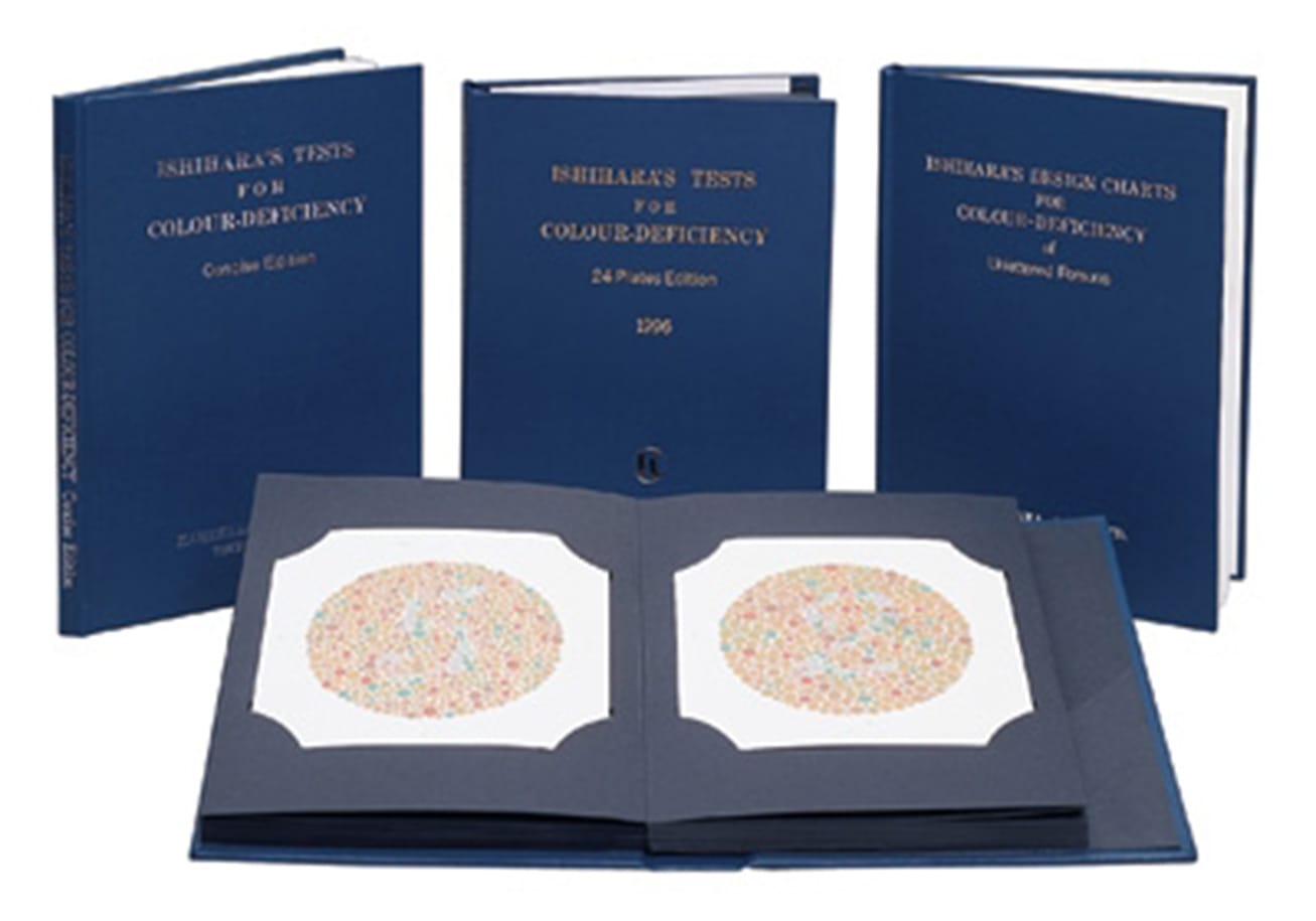 Ishihara Color Blindness Test Charts