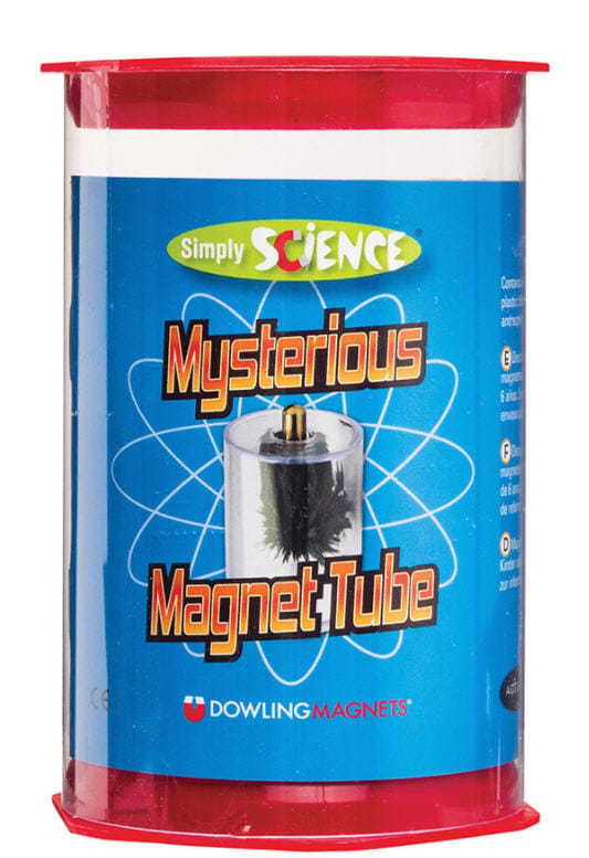 Mysterious Magnet Tube with Steel Filings