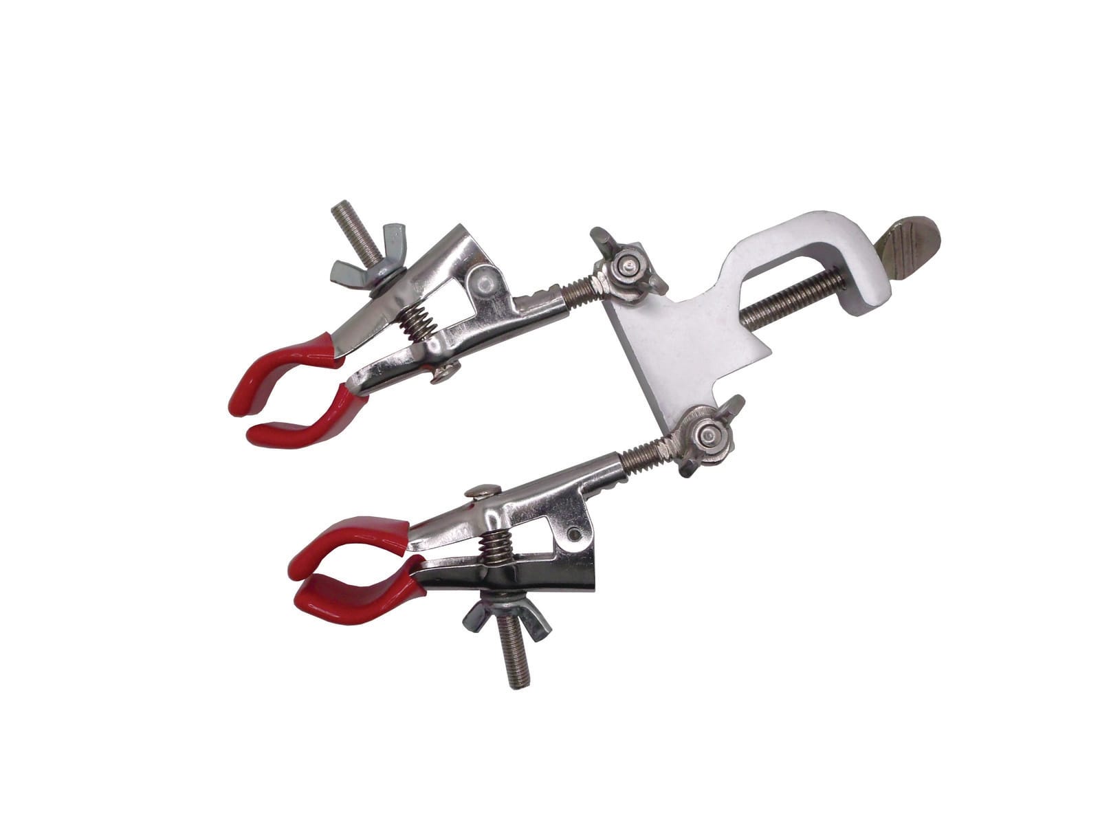 Double Adjustable Burette Clamp, Stainless Steel