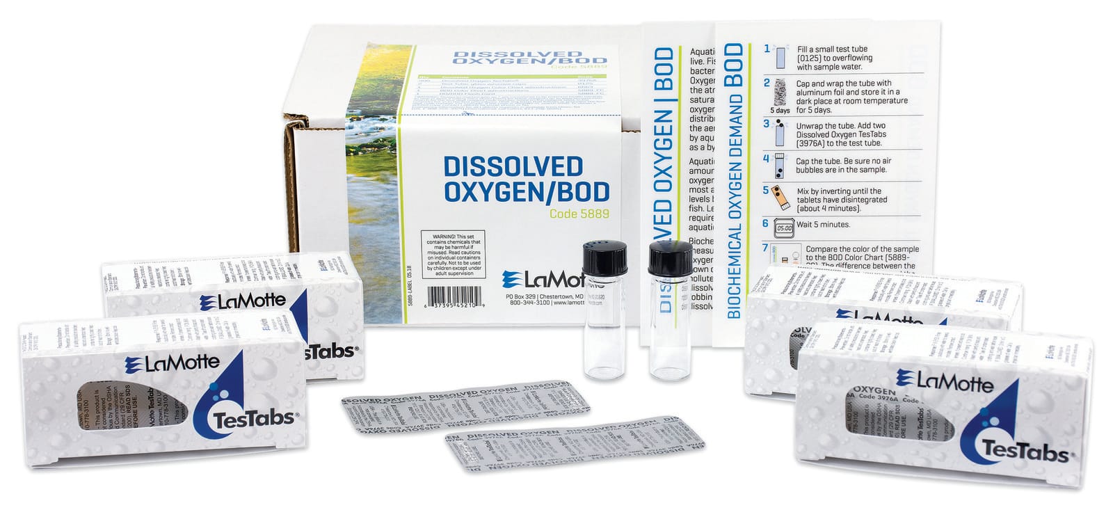 LaMotte® TesTab® Dissolved Oxygen/BOD Kit