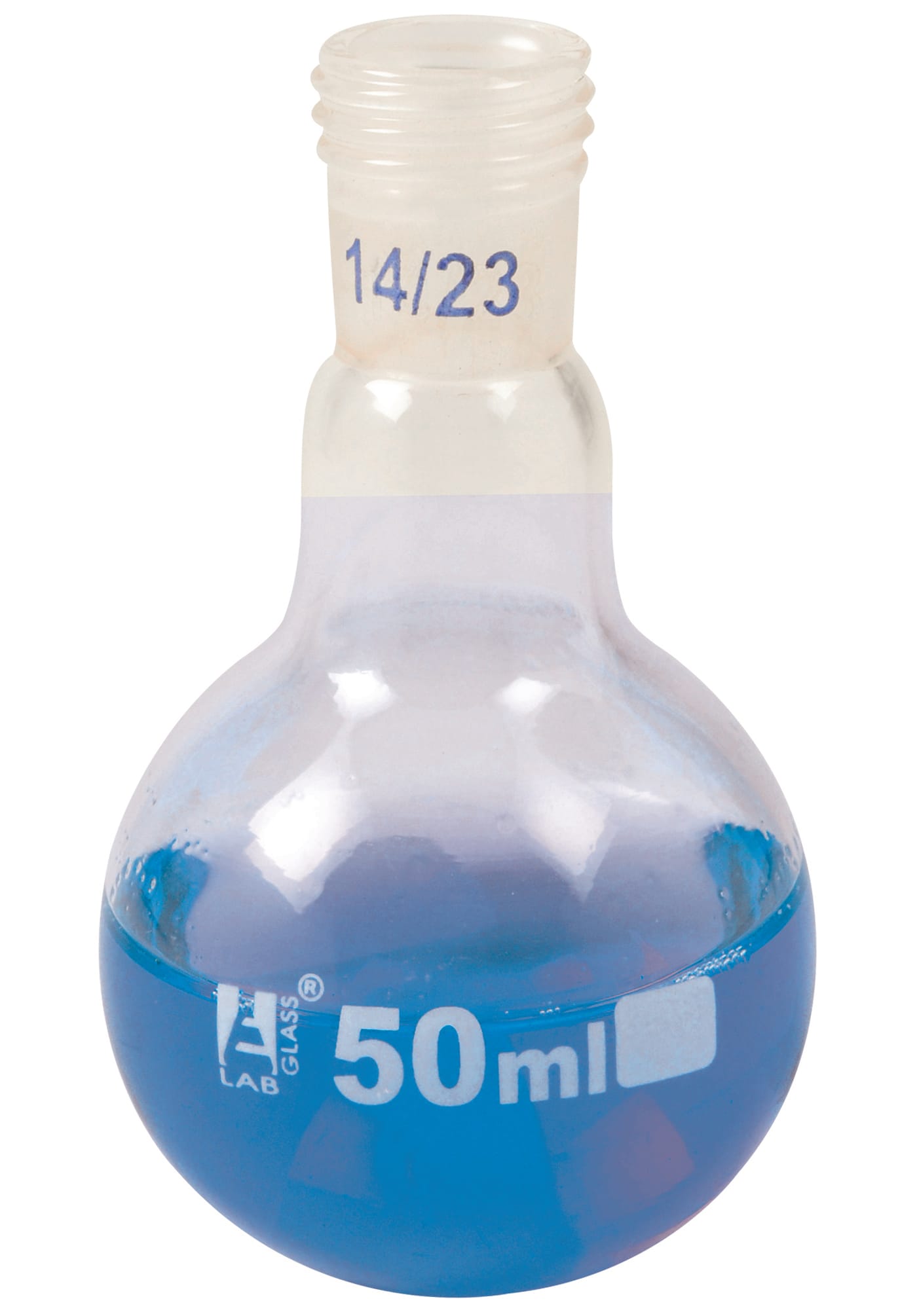 Eisco LabGlass® Boiling Flasks, Round Bottom with Threaded Joint
