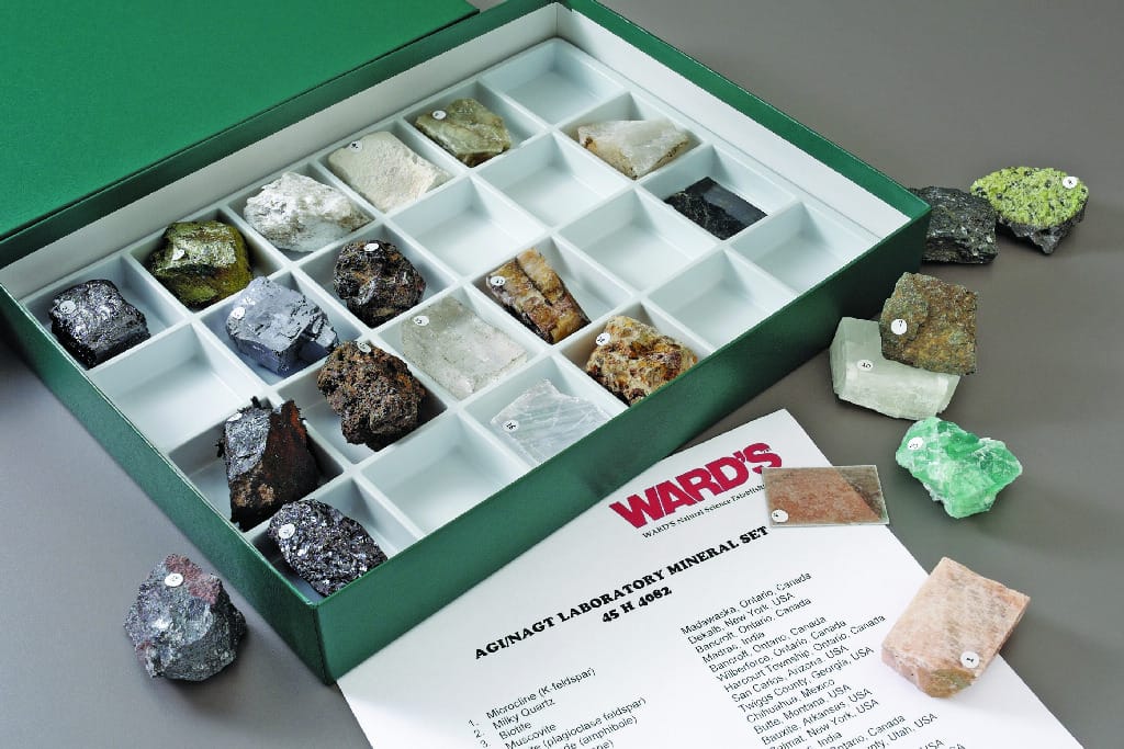 Ward's® AGI/NAGT Laboratory Mineral Set