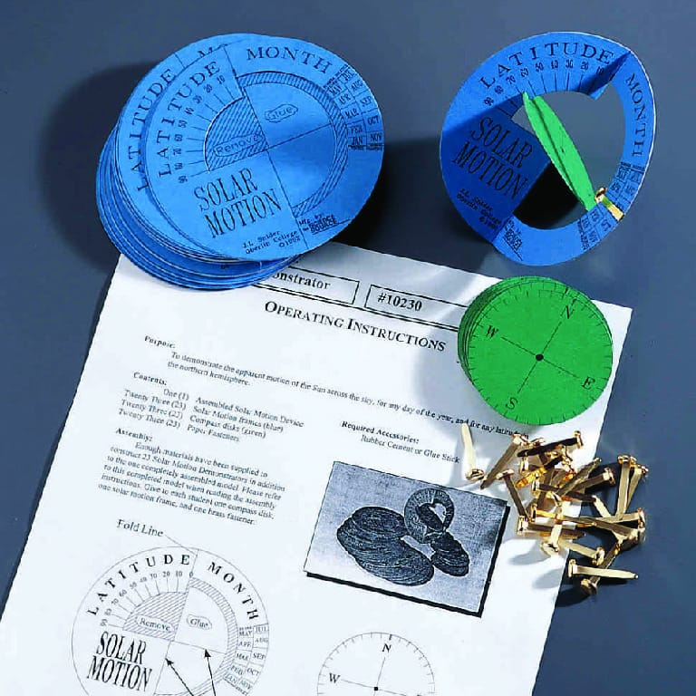 Solar Motion Lab Activity