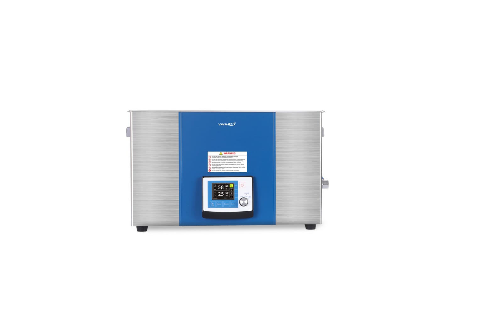 وان تمیزکننده اولتراسونیک VWR 22.5L، نمایشگر LCD، دگاز، سوئیپ، حالت پالس و هیتر 1 * 1 اقلام