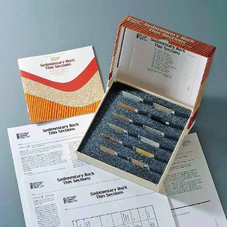 GEO-logic Sedimentary Rocks Thin Section Topic Set
