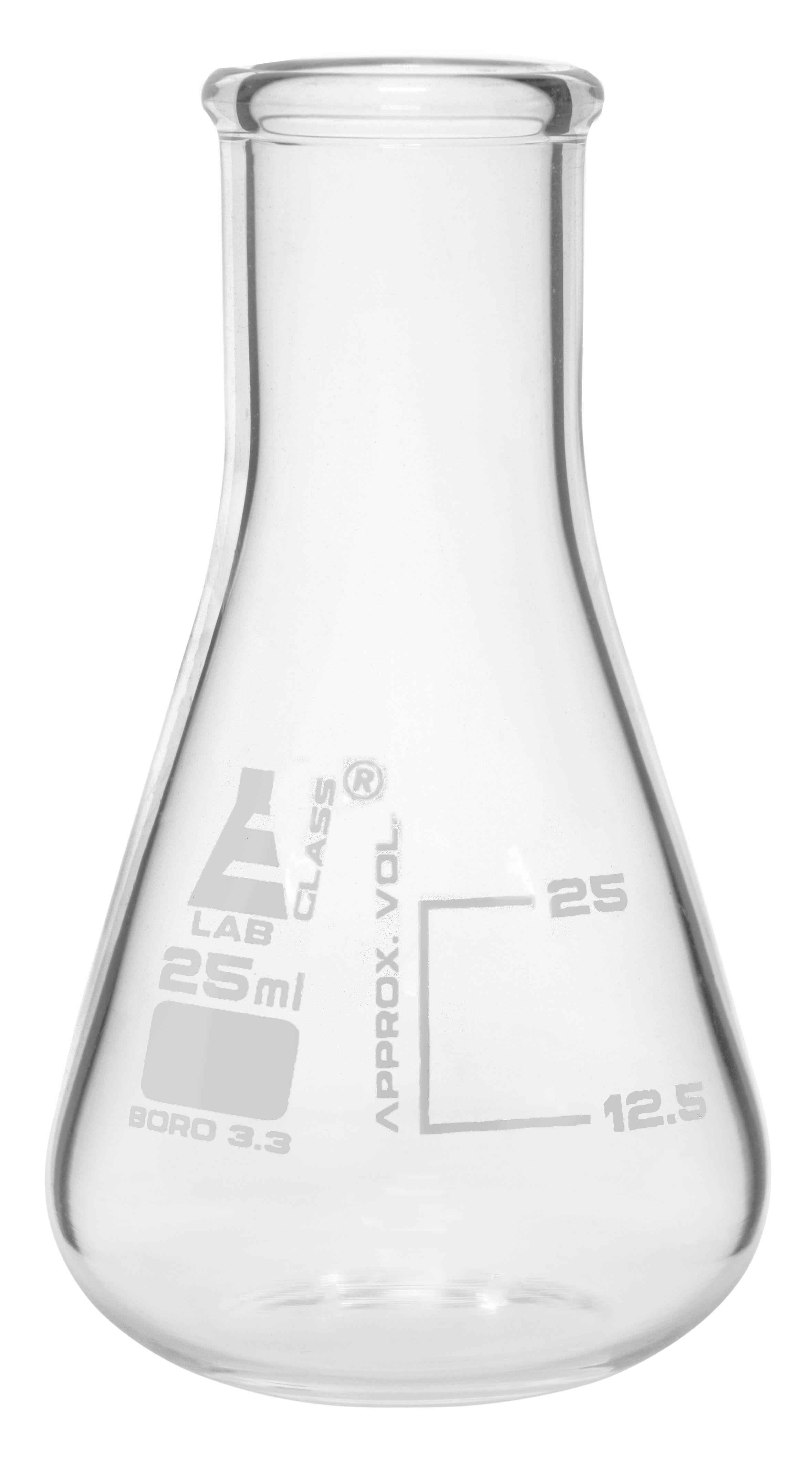 Eisco Glass Narrow Neck Erlenmeyer Flasks