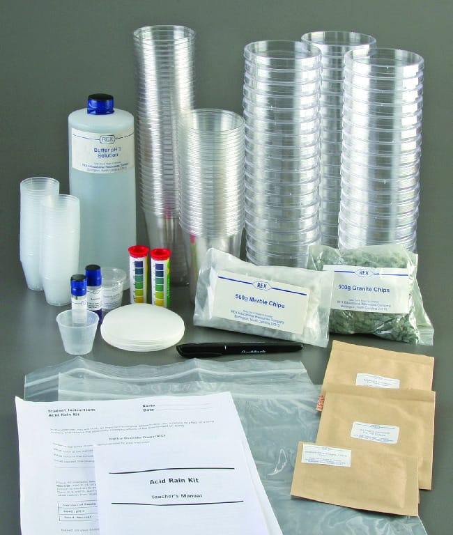 Acid Rain and Plant Growth Kit, 30 Students