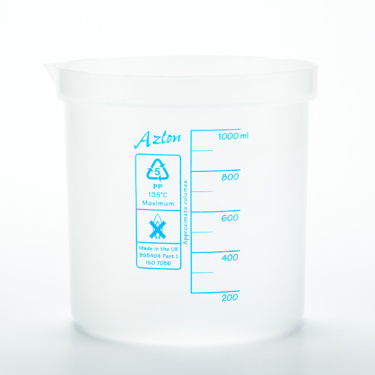 Beakers, Square Ratio, Polypropylene, Dynalon