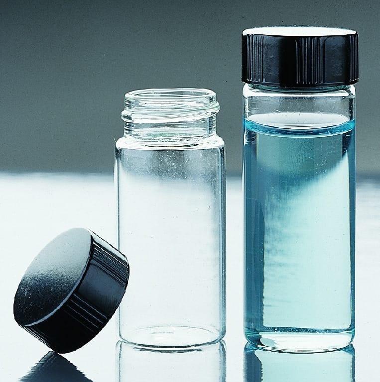 Glass Vials with Screw Caps