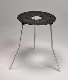 Burner Tripod Stand with Concentric Rings