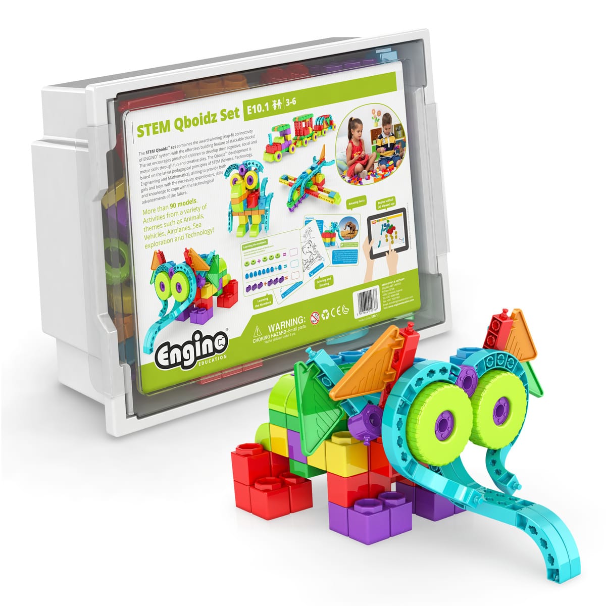 Engino® STEM Qboidz Set
