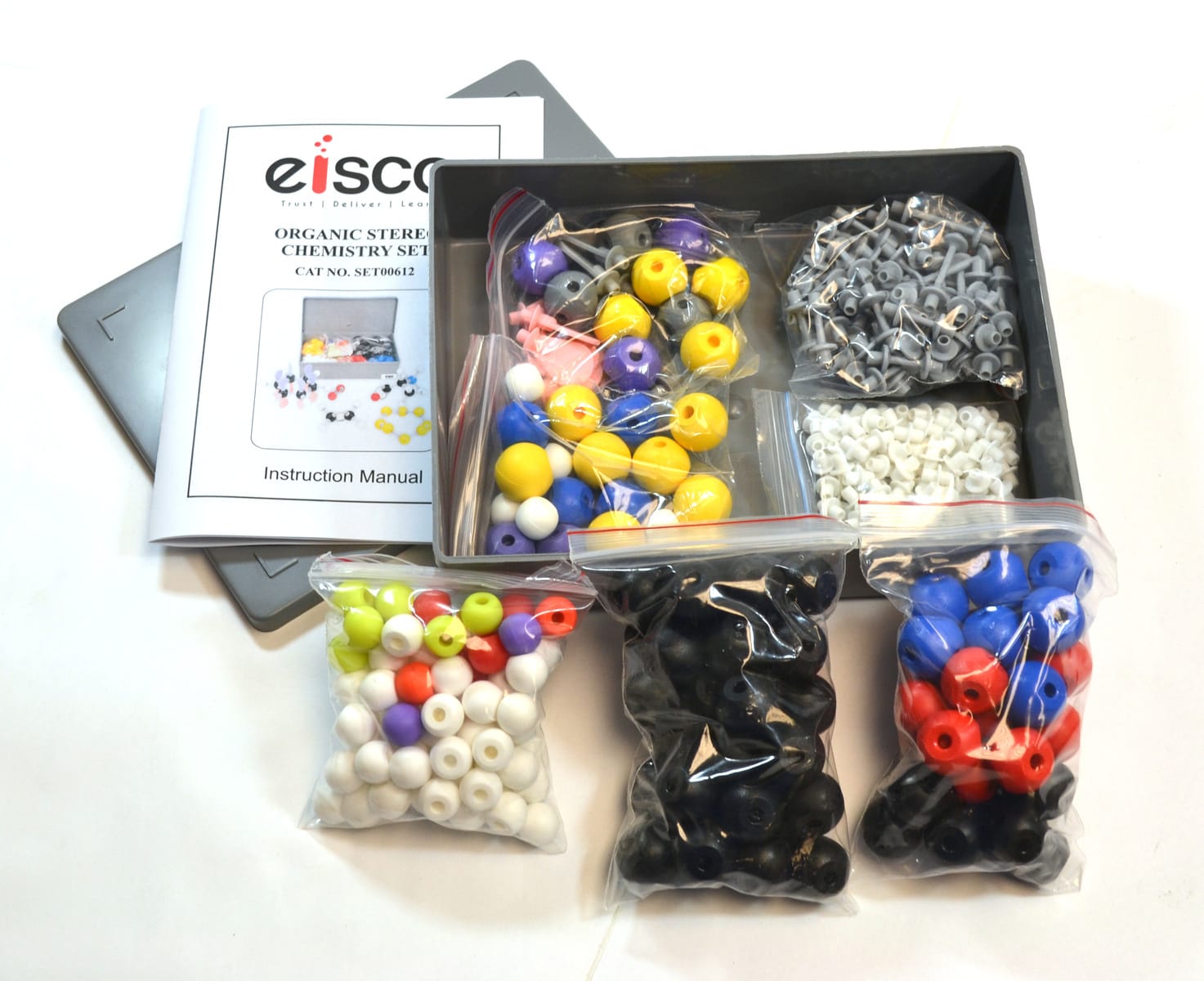 Organic Stereo Chemistry Molecular Model Set, 365 Pieces