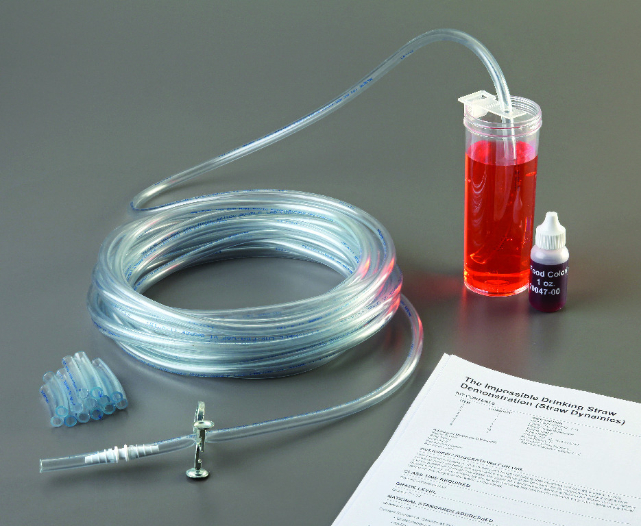 Essential Physics Demo: Impossible Drinking Straw