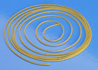Medium Wall, Amber, Latex Rubber Tubing