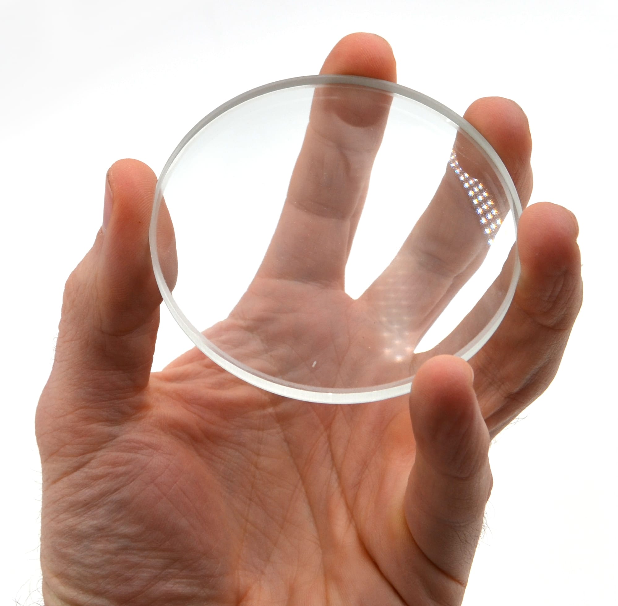 Eisco Double Concave Glass Lenses