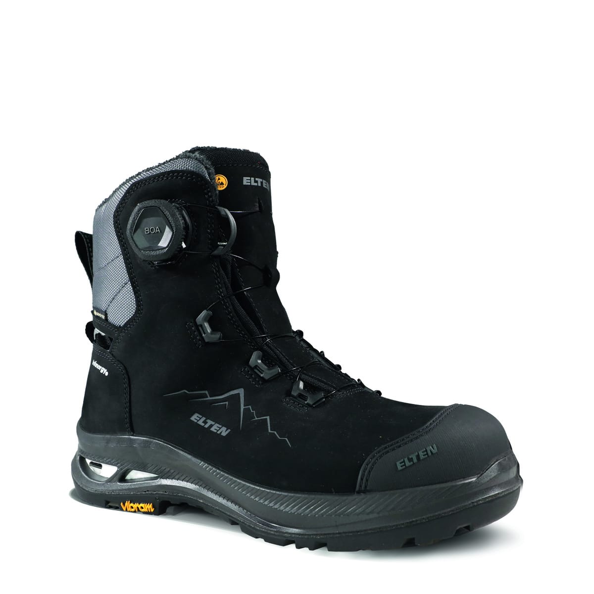 ESD Safety Boots HAYS XXAG Pro BOA® GTX, High, S3S, HI CI, Black | VWR ...