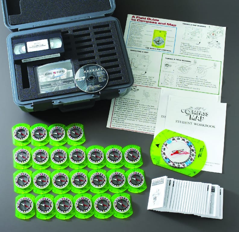 Brunton Compass and Map Training Classroom Kit