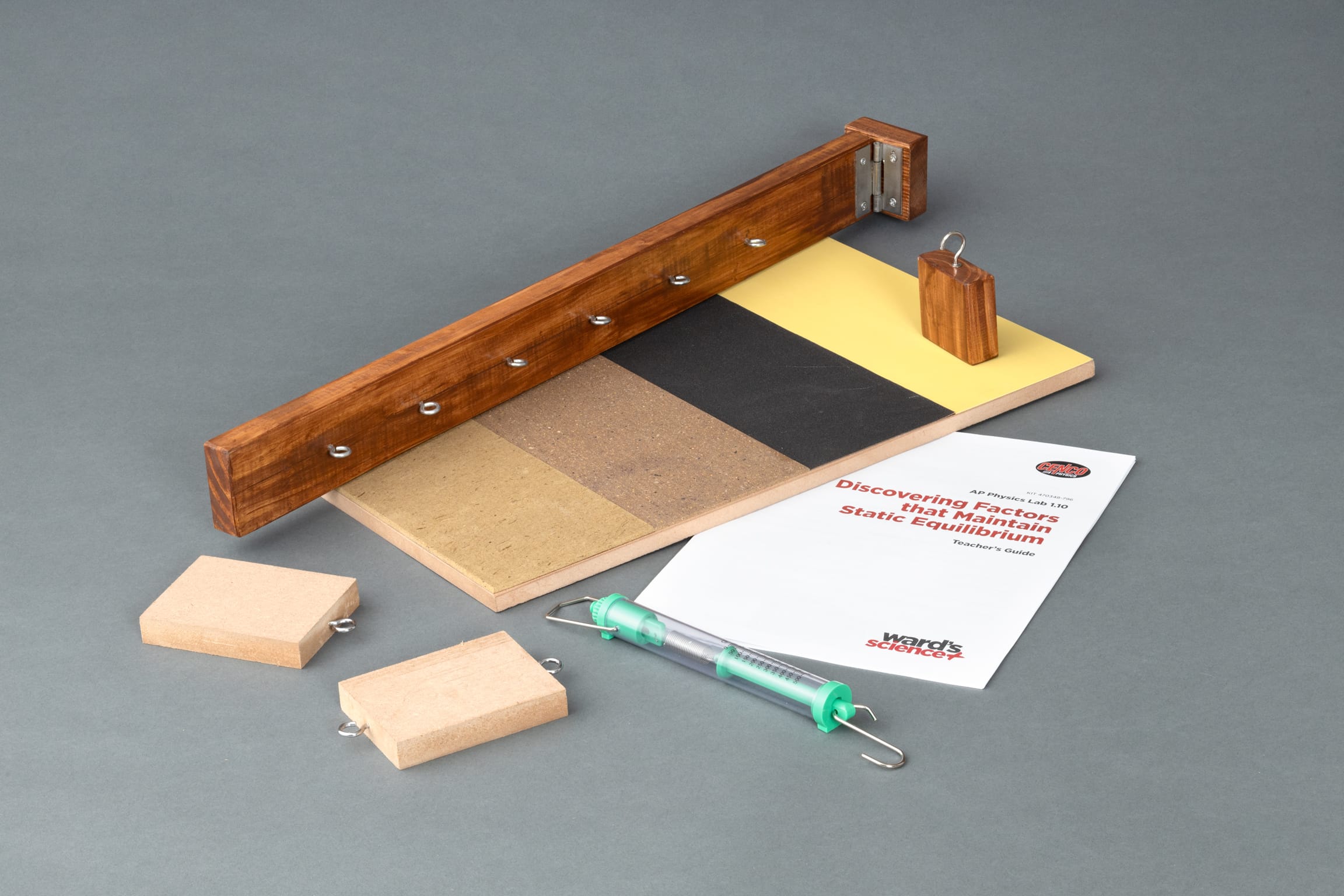 CENCO® AP Physics Lab 1.10: Discovering Factors that Maintain Static Equilibrium