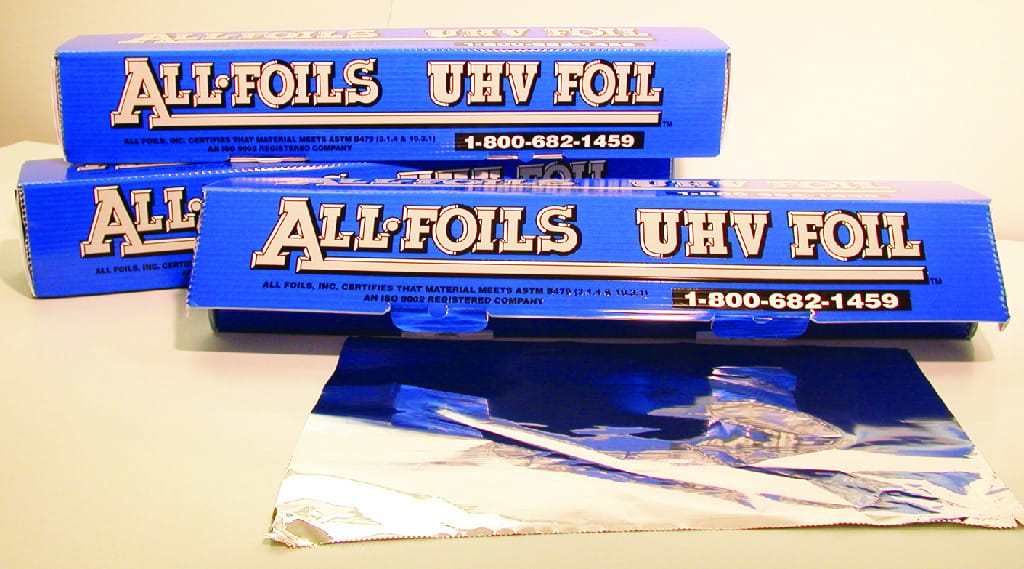召し上げ foil Ultra High Vacuum Aluminum Foil, All-Foils | VWR, part of Avantor