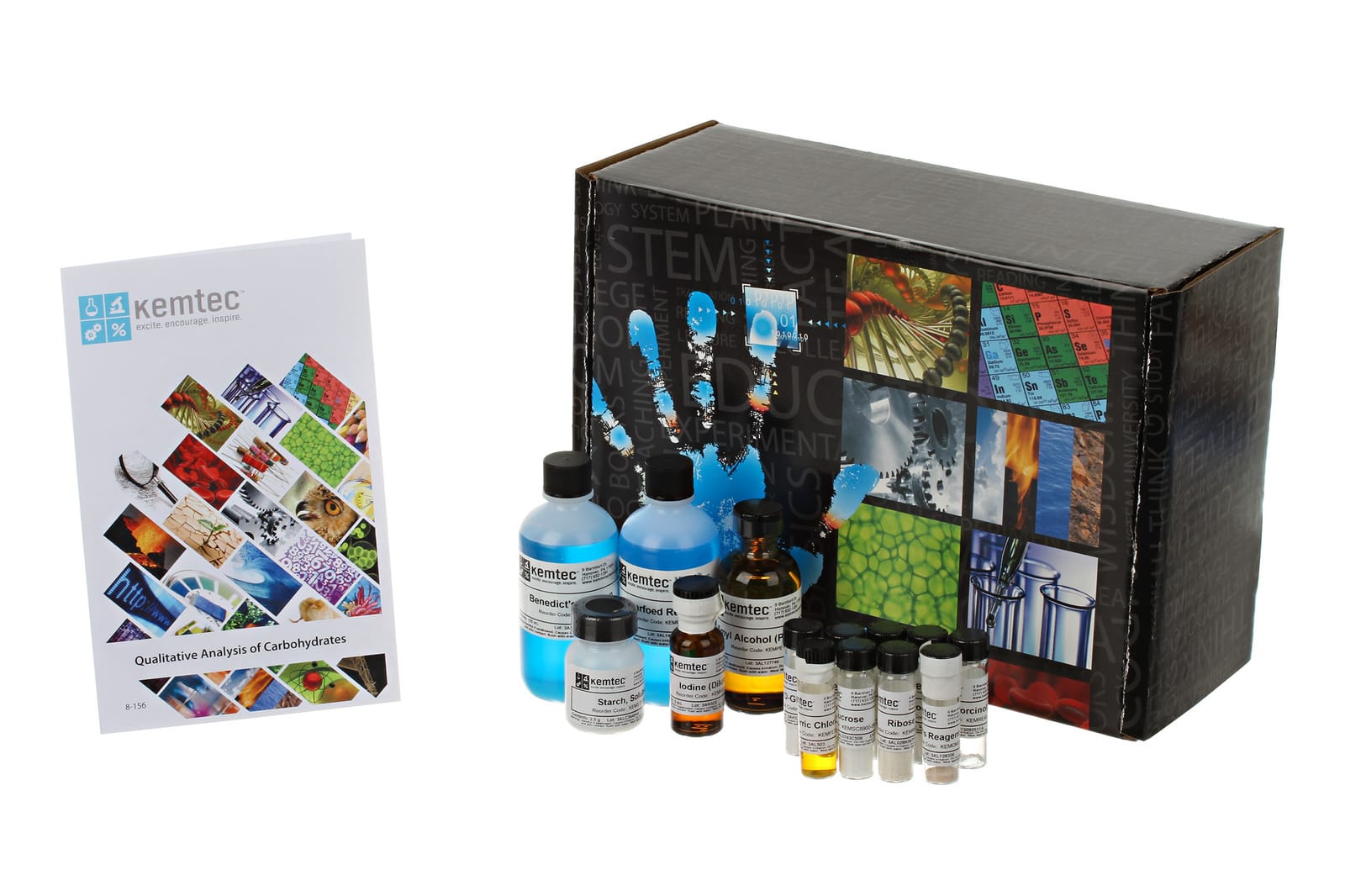 Kemtec Qualitative Analysis of Carbohydrates Kit
