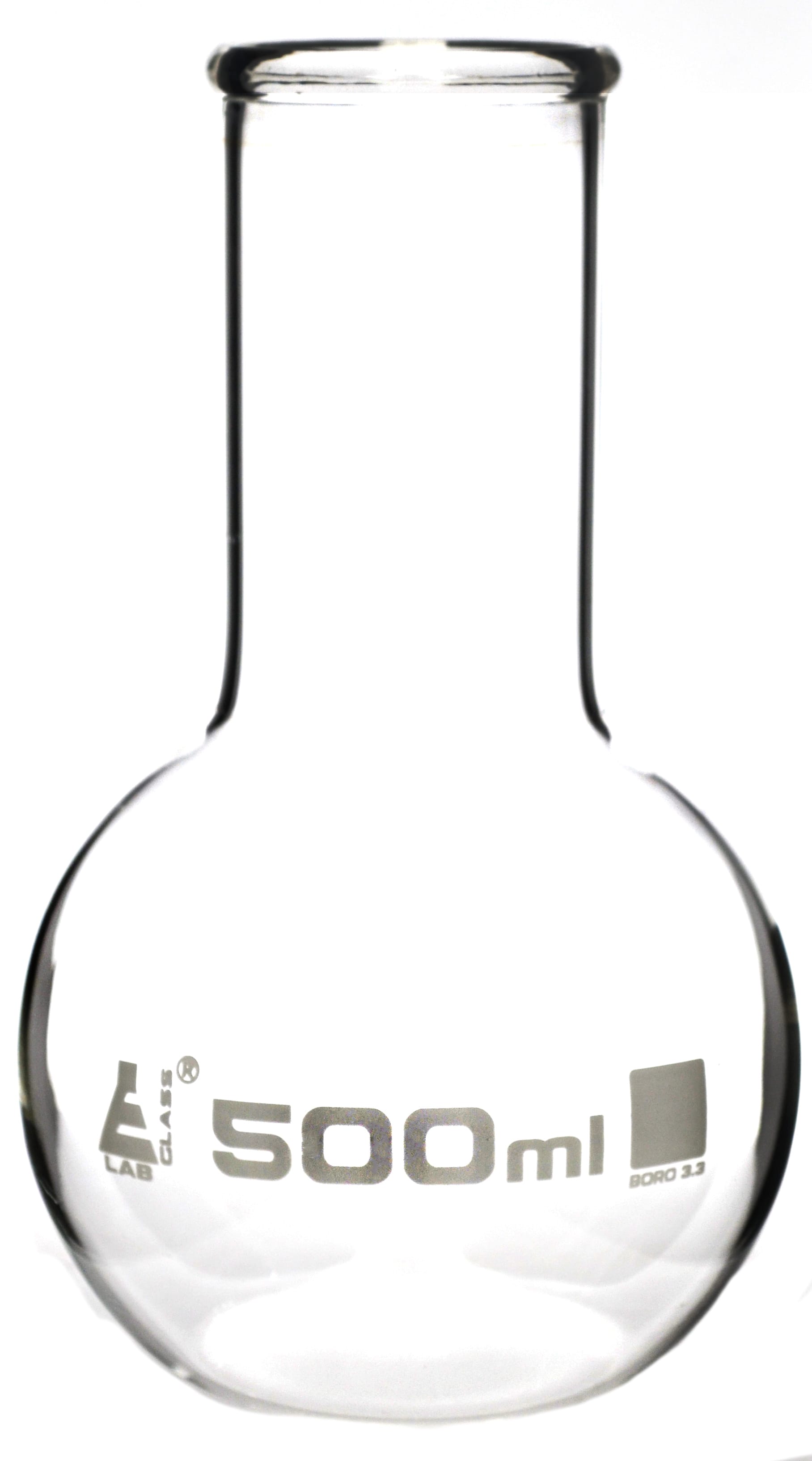 Eisco LabGlass® Boiling Flasks, Flat Bottom, Wide Neck
