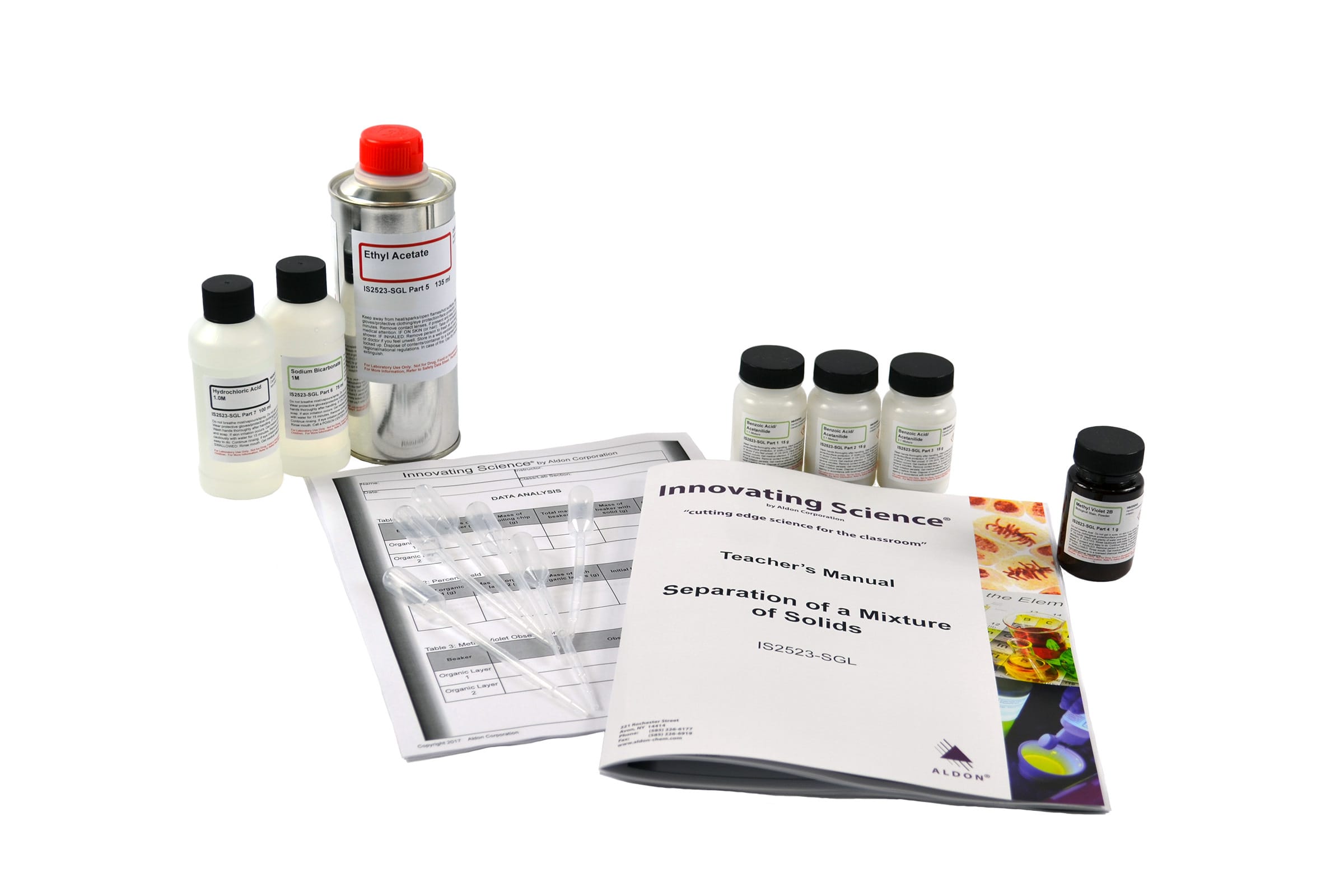 Separation of a Mixture of Solids - Small Group Learning Kit