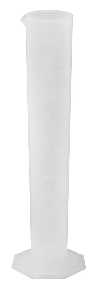 Eisco Polypropylene Graduated Cylinders with Hexogonal Base, Class B