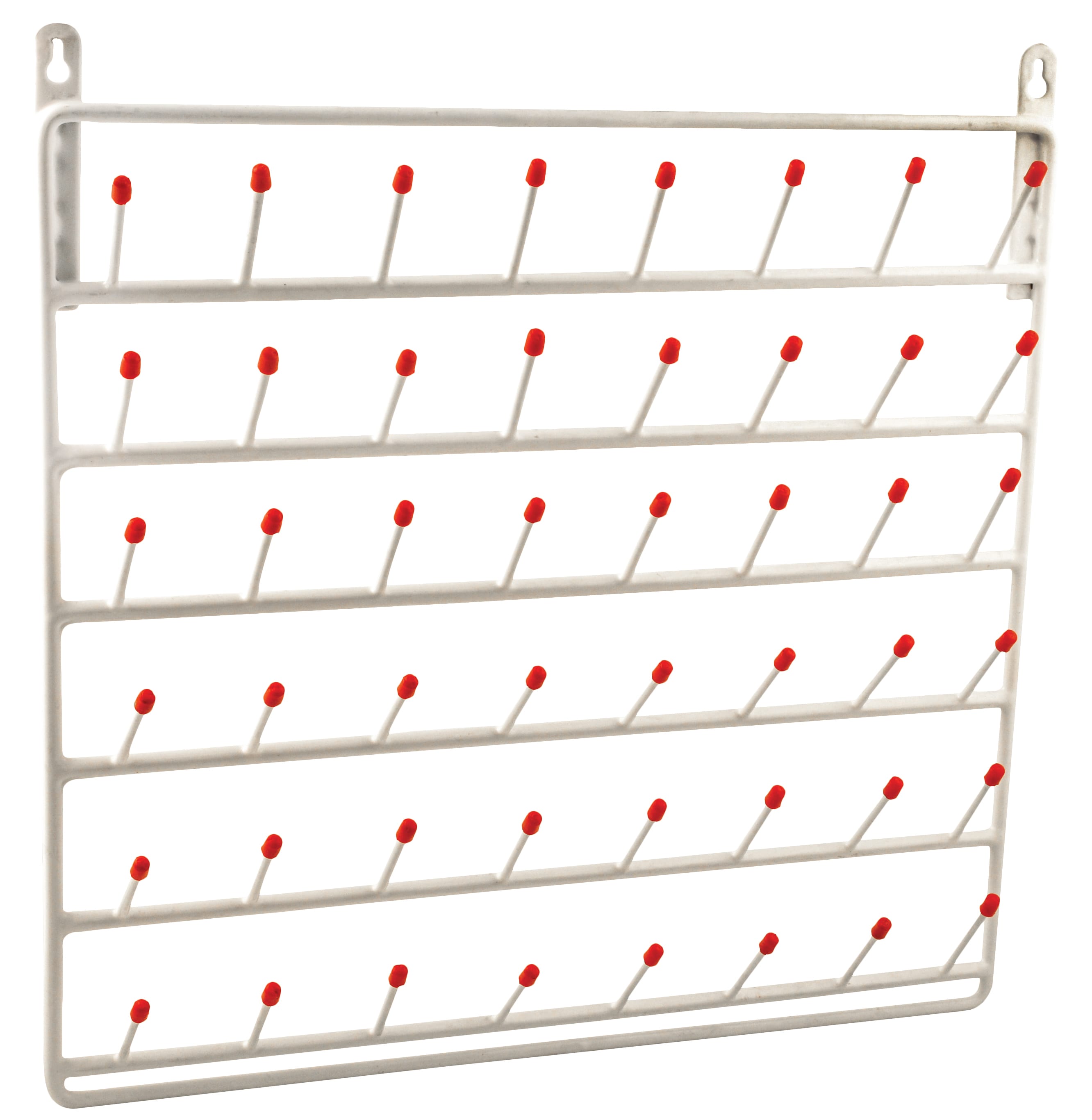 48-Peg Wall Mounted Draining Rack