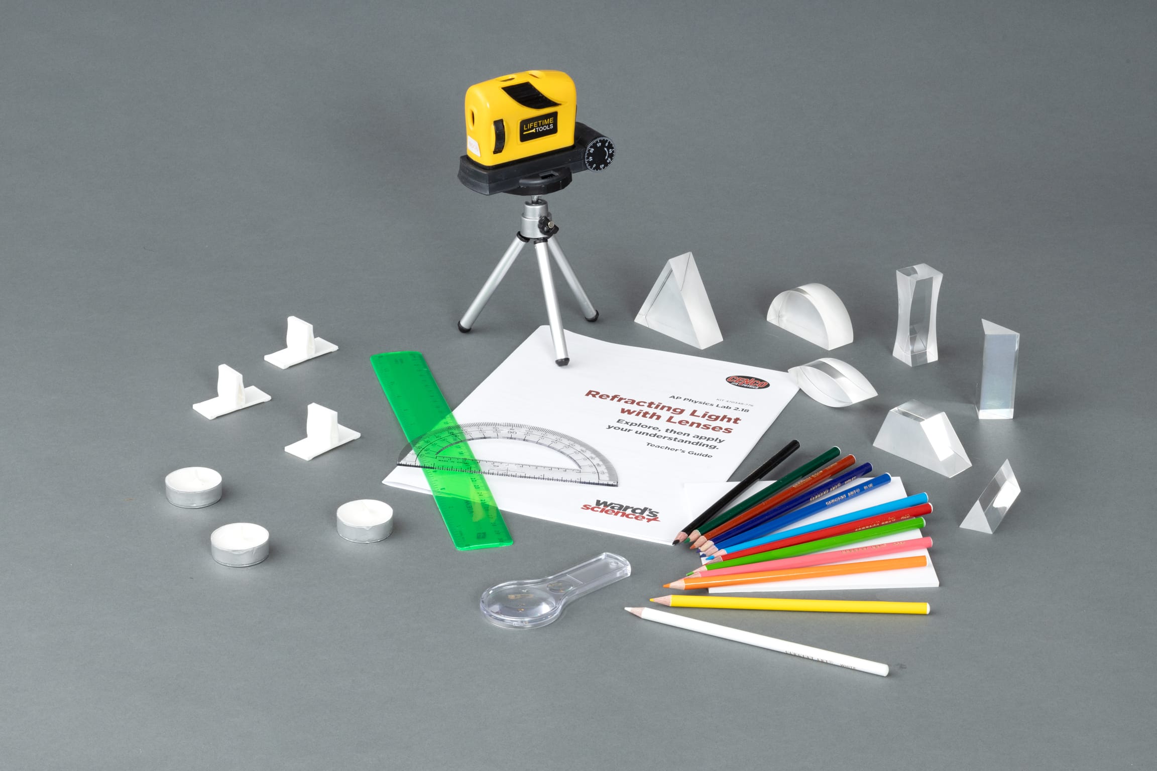 CENCO® AP Physics Lab 2.18: Refracting Light with Lenses