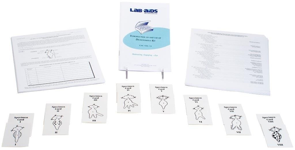 Introduction And Use Of Dichotomous Keys Kit
