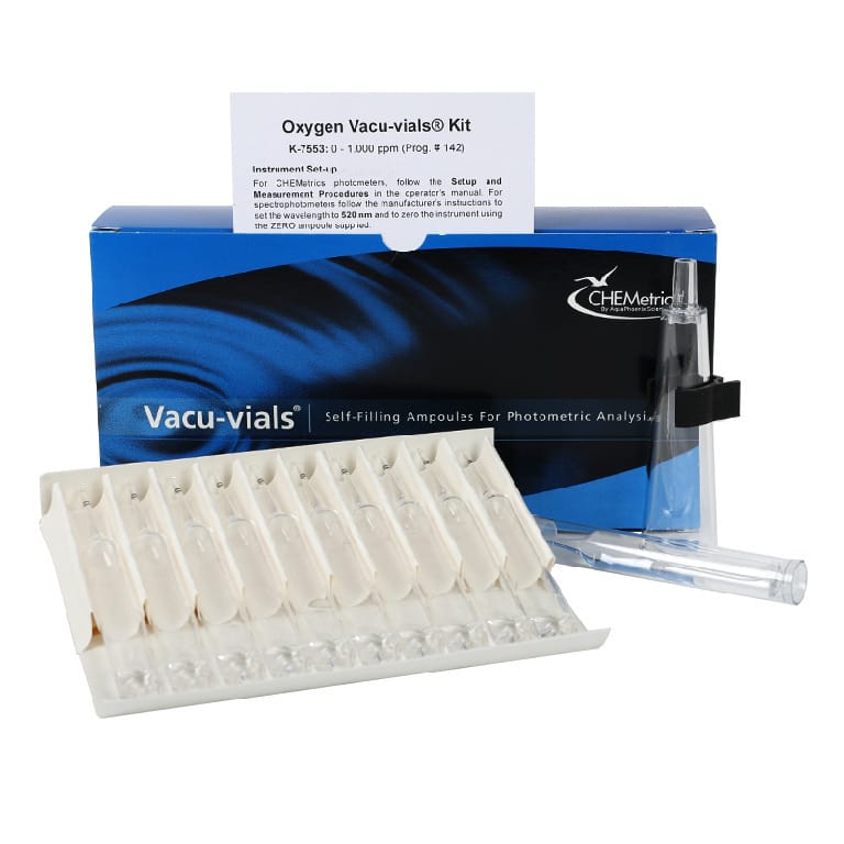 Oxygen Instrumental Test 0 to 1 ppm