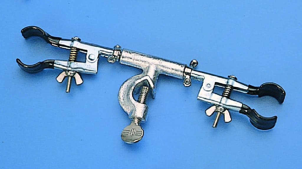Symmetrical Round Jaws Double Buret Clamps