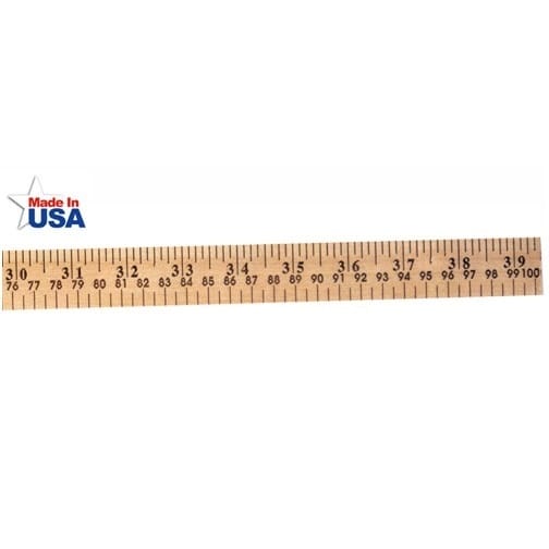 Wood Meter Stick