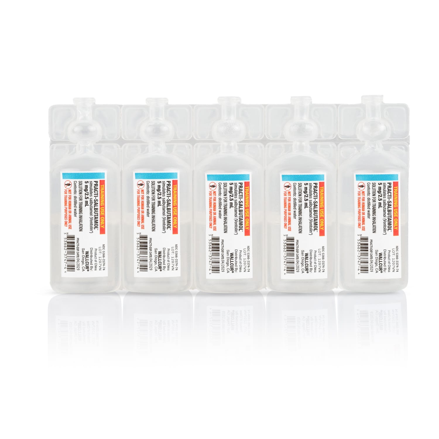 Wallcur® Practi-Salbutamol Nebules